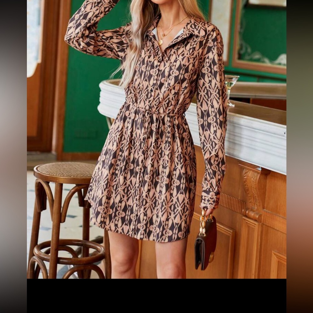 Print dress